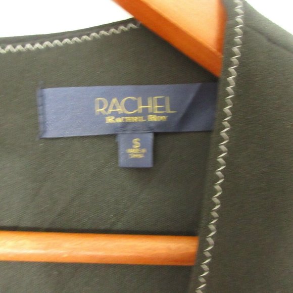 Rachael Zoe Dress women's SMALL sleeveless sheath dress exposed stitch scoop S - Picture 5 of 11